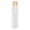 Ralusip Plus wit  gerecyclede aluminium fles 