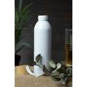 Ralusip Plus wit  gerecyclede aluminium fles 