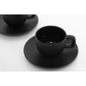 Caturra Plus black  cappuccino cup set 
