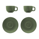 Caturra Plus groen  Cappuccino kopset 