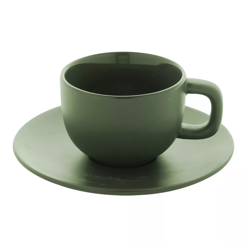 Caturra Plus groen  Cappuccino kopset 
