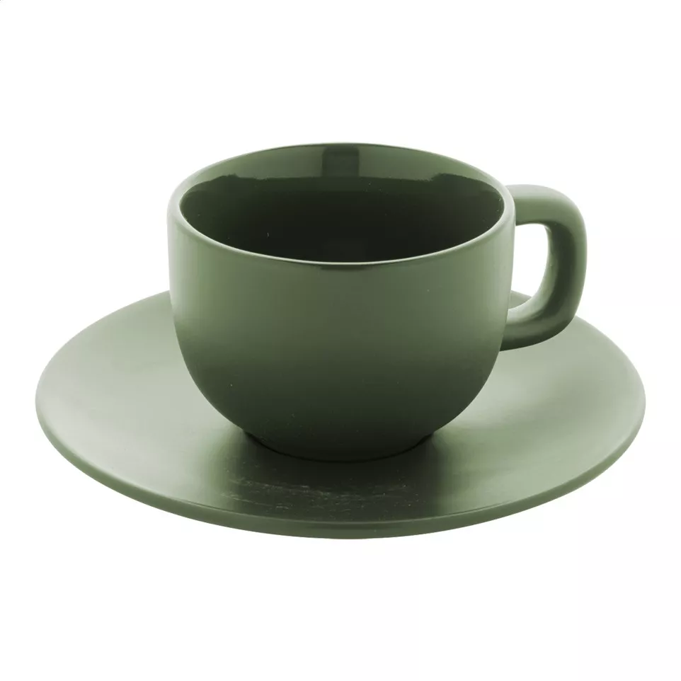 Caturra Plus groen  Cappuccino kopset 