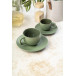 Caturra Plus groen  Cappuccino kopset 