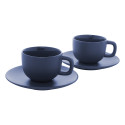 Caturra Plus bleu foncé  Set cappuccino 