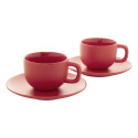 Caturra Plus rood  Cappuccino kopset 