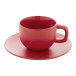 Caturra Plus red  cappuccino cup set 