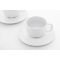 Caturra Plus white  cappuccino cup set 