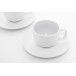 Caturra Plus white  cappuccino cup set 