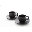 Caturra zwart  Espresso kopje set 
