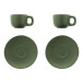Caturra groen  Espresso kopje set 