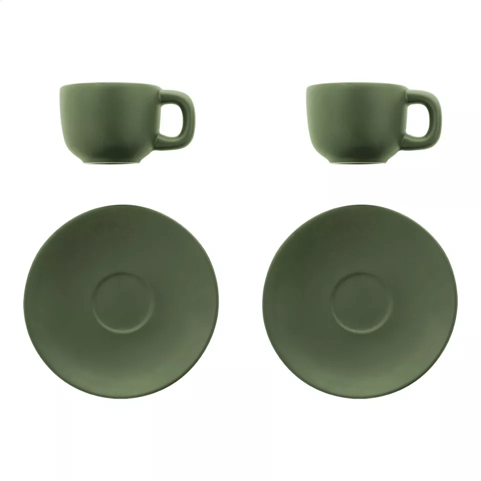 Caturra groen  Espresso kopje set 