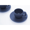 Caturra donker blauw  Espresso kopje set 