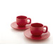 Caturra rood  Espresso kopje set 
