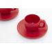 Caturra rood  Espresso kopje set 