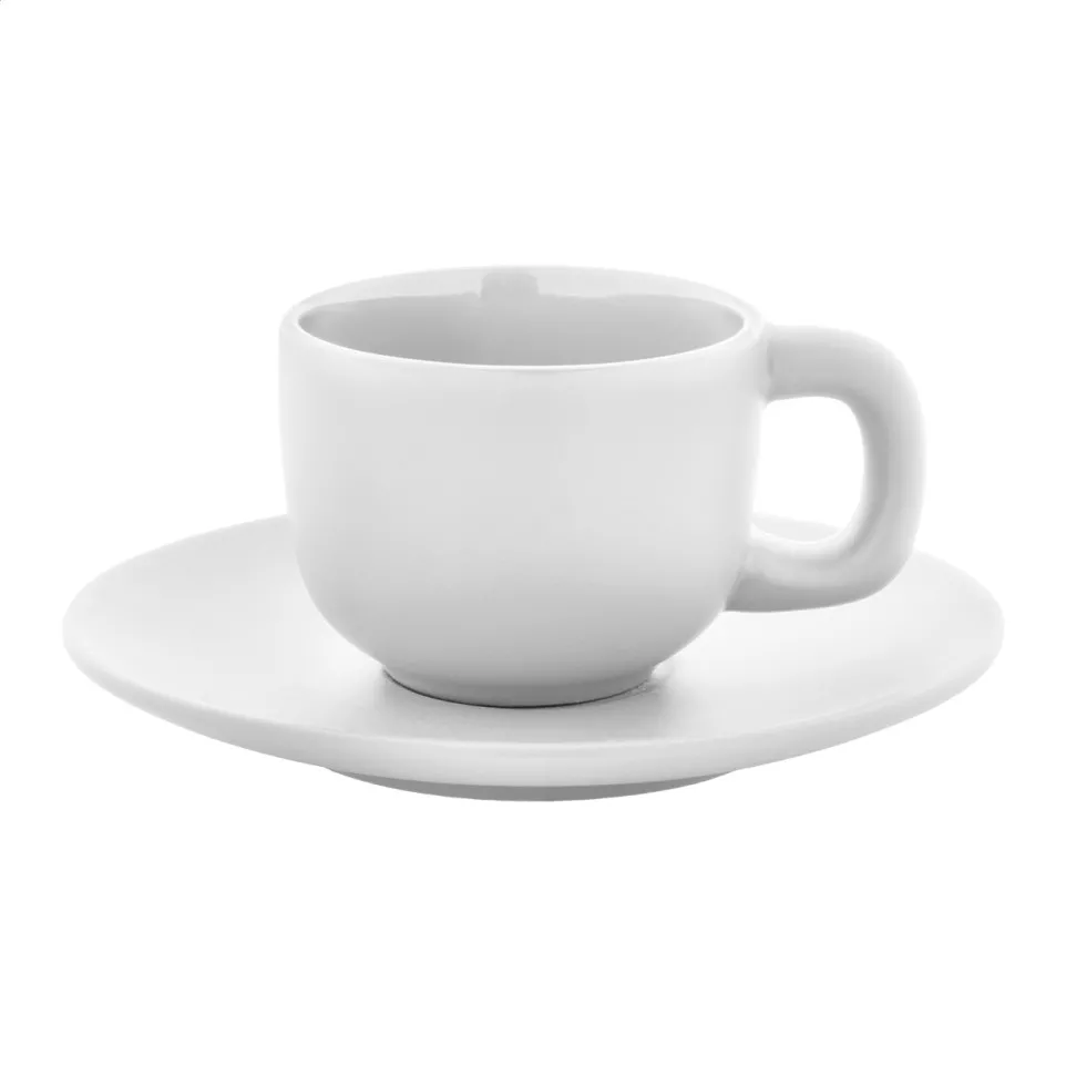 Caturra wit  Espresso kopje set 