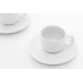 Caturra wit  Espresso kopje set 