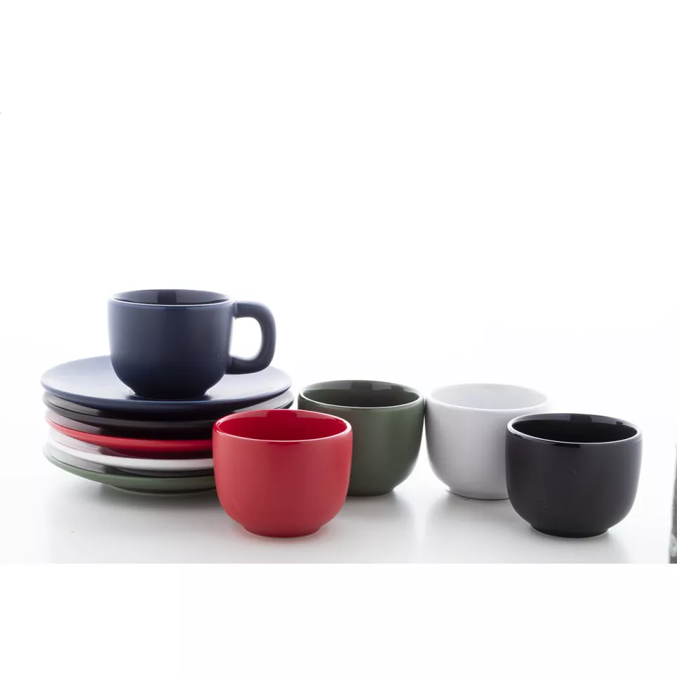 Caturra wit  Espresso kopje set 
