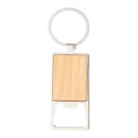 Boppen natural  bottle opener keyring 