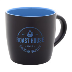 Sculptus blue black mug 