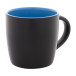 Sculptus blauw zwart mok 