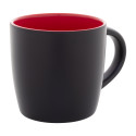 Sculptus rood zwart mok 