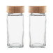 Kashmir transparent natural spice holder set 