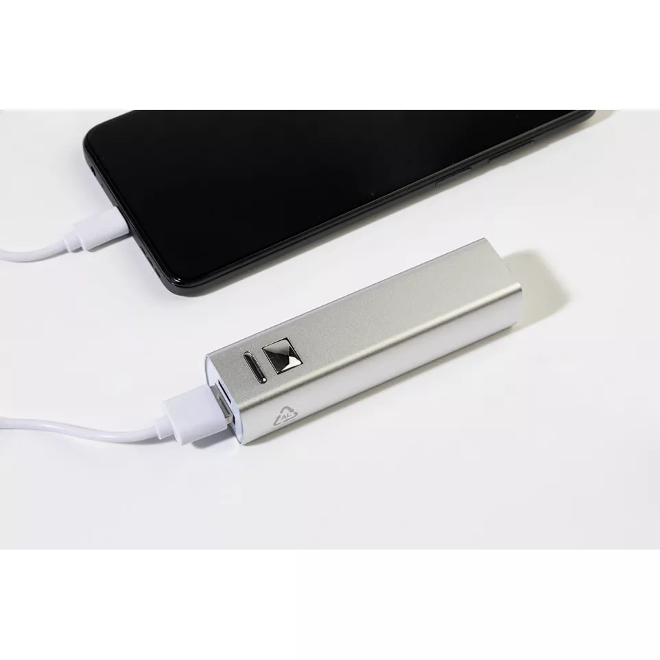 RaluBase silver  power bank 