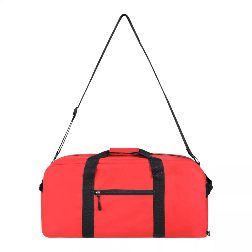 Dorian red  RPET sports bag 