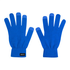 Retouch blauw  RPET touchscreen-handschoenen 