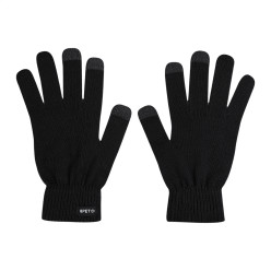 Retouch zwart  RPET touchscreen-handschoenen 