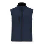 Mireo bleu foncé  Bodywarmer softshell RPET XL