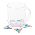 CreaFelt Drink Xmas gris  Sous-verres en RPET 