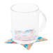 CreaFelt Drink Xmas gris  Sous-verres en RPET 