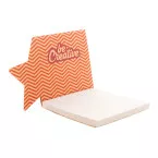 CreaStick Xmas Eco naturelle  Bloc-notes, étoile 