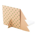 CreaStick Xmas Eco natural  custom sticky notepad, Christmas tree  