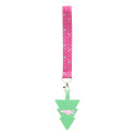 SuboFob Mobile Xmas wit  custom made RPET mobiel polsband 