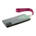 SuboFob Mobile Xmas wit  custom made RPET mobiel polsband 