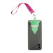 SuboFob Mobile Xmas white  custom RPET mobile wrist strap 