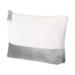 Mekkox silver  cosmetic bag 