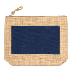 Gred dark blue  cosmetic bag 