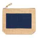 Gred dark blue  cosmetic bag 