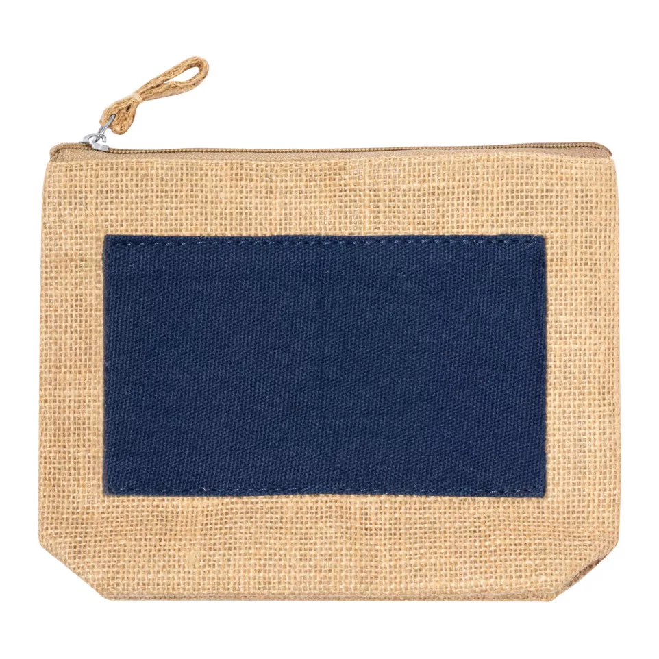 Gred donker blauw  cosmetische tas 