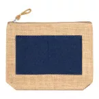 Gred dark blue  cosmetic bag 
