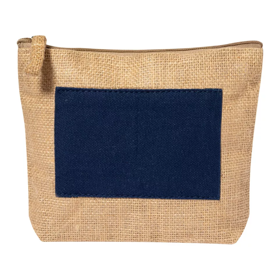 Gred dark blue  cosmetic bag 
