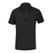 Noran black  RPET polo shirt M