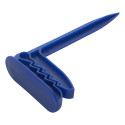 Waky blauw  badhanddoek clip 