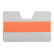 StriCard oranje wit creditcardportemonnee 