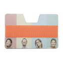 StriCard orange white card holder wallet 