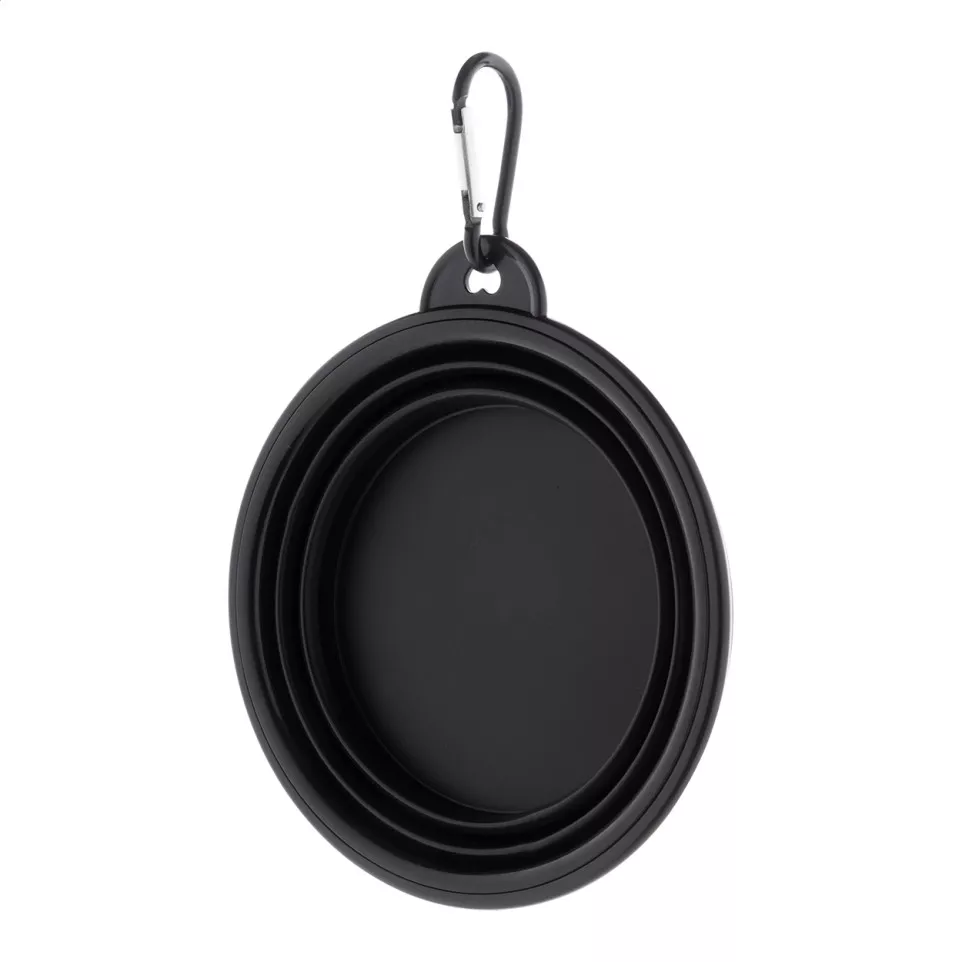 Chappy black  dog bowl 