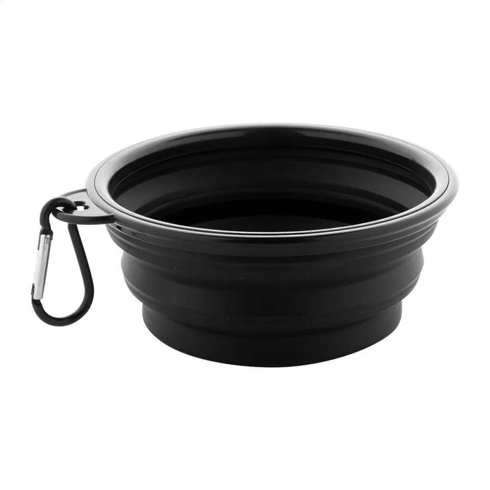 Chappy black  dog bowl 